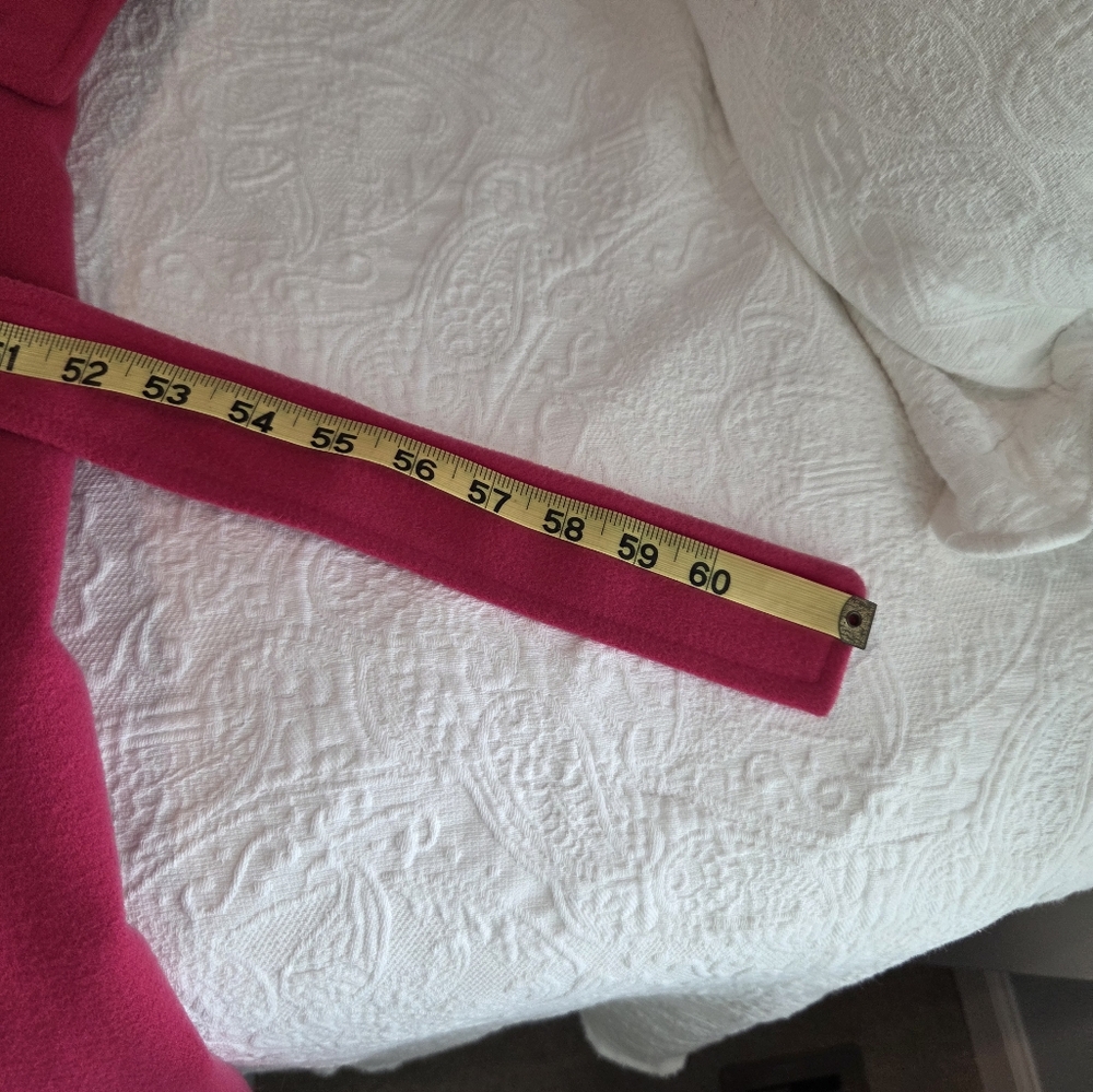 Me Jane Raspberry Funnel Neck Coat - Picture 9 of 13